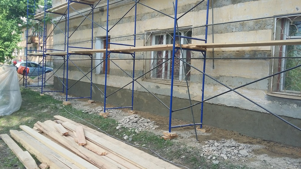 Фасад многоквартирного дома