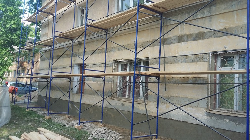 Фасад многоквартирного дома