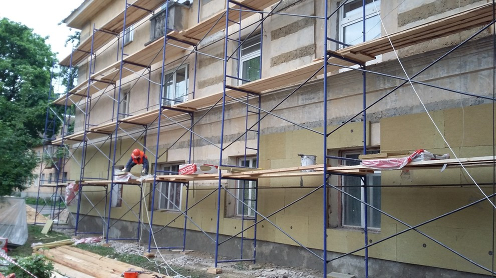 Фасад многоквартирного дома