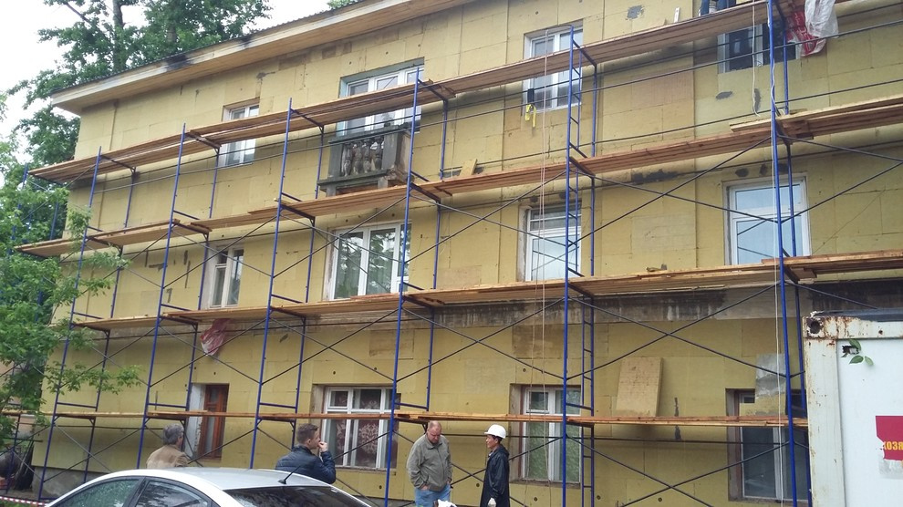 Фасад многоквартирного дома