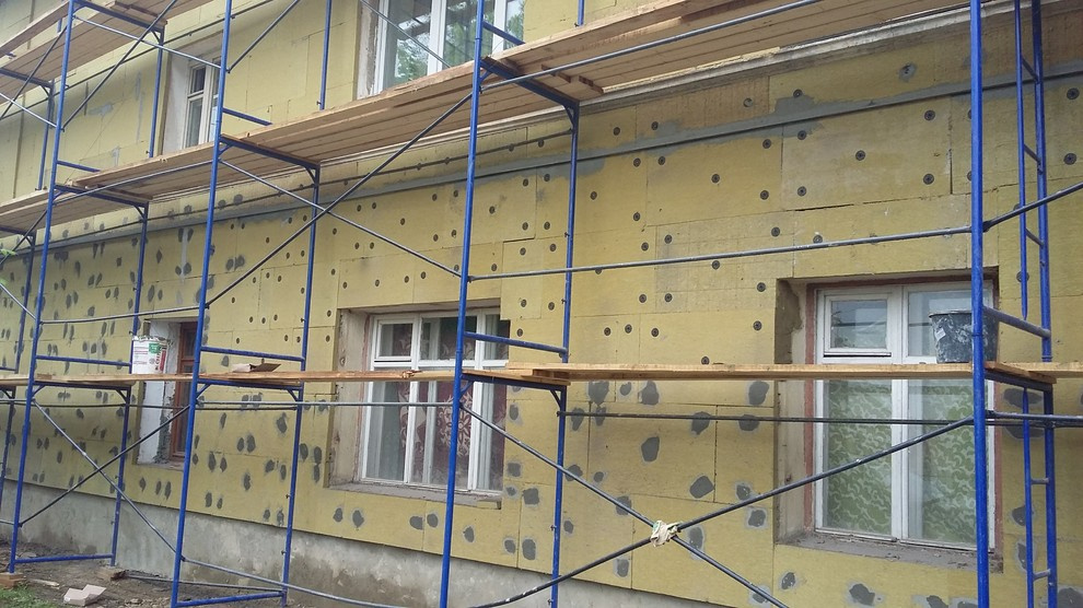 Фасад многоквартирного дома