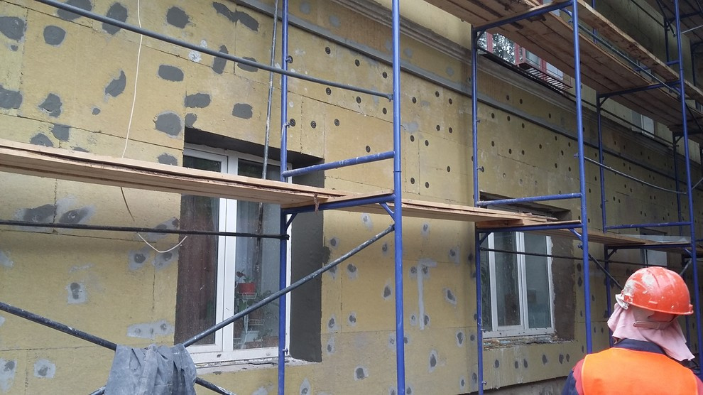 Фасад многоквартирного дома