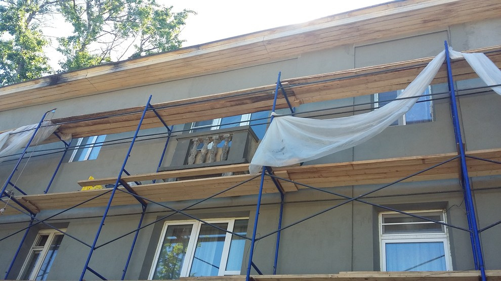 Фасад многоквартирного дома