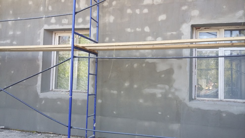 Фасад многоквартирного дома