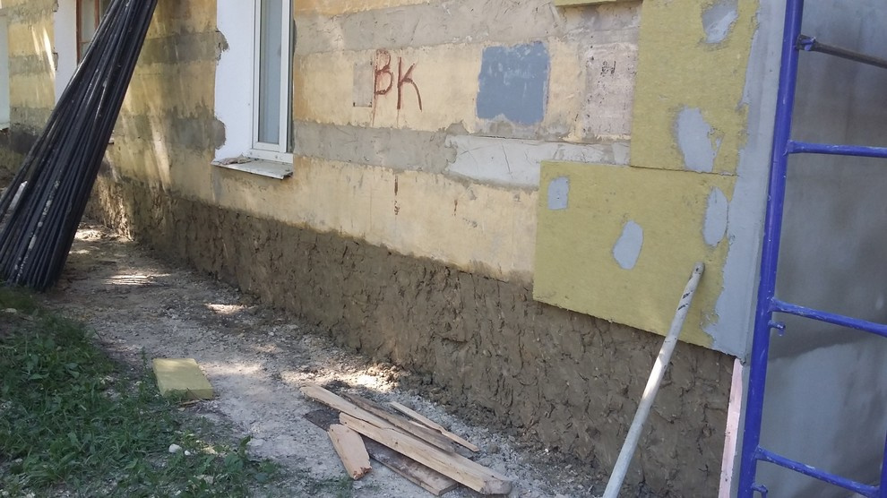 Фасад многоквартирного дома