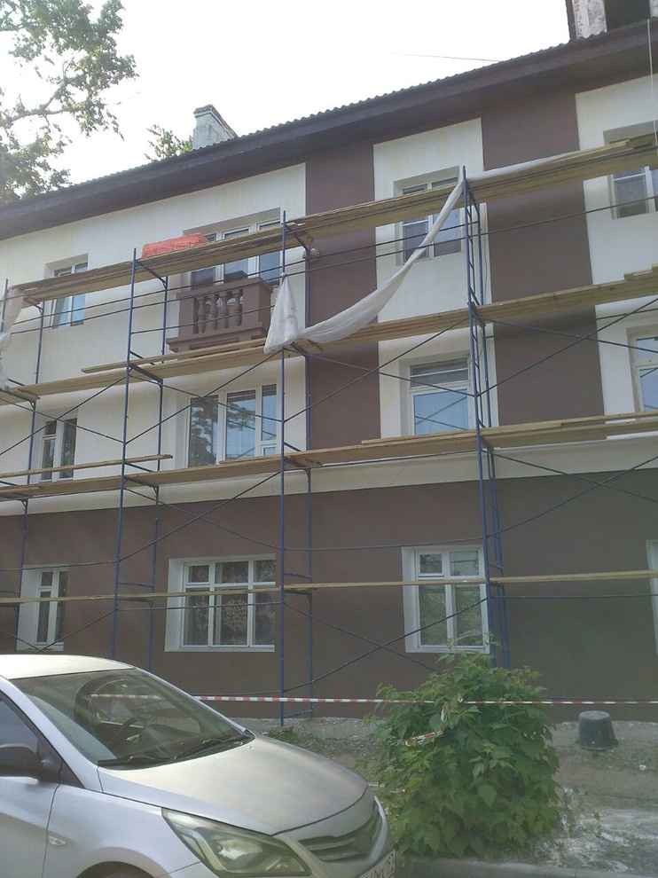 Фасад многоквартирного дома