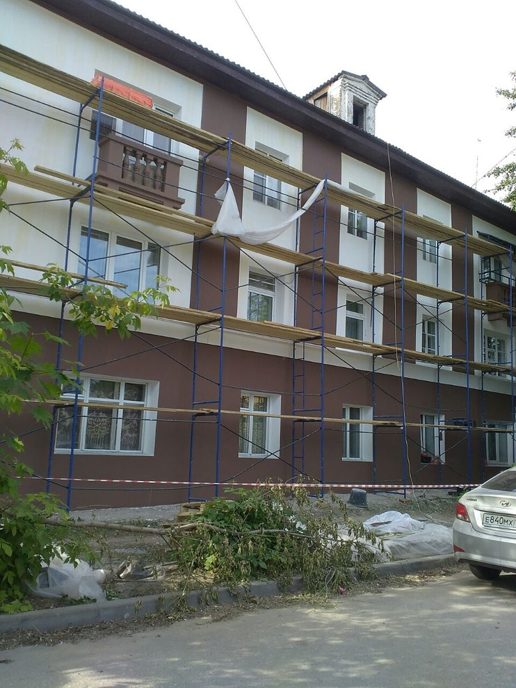 Фасад многоквартирного дома