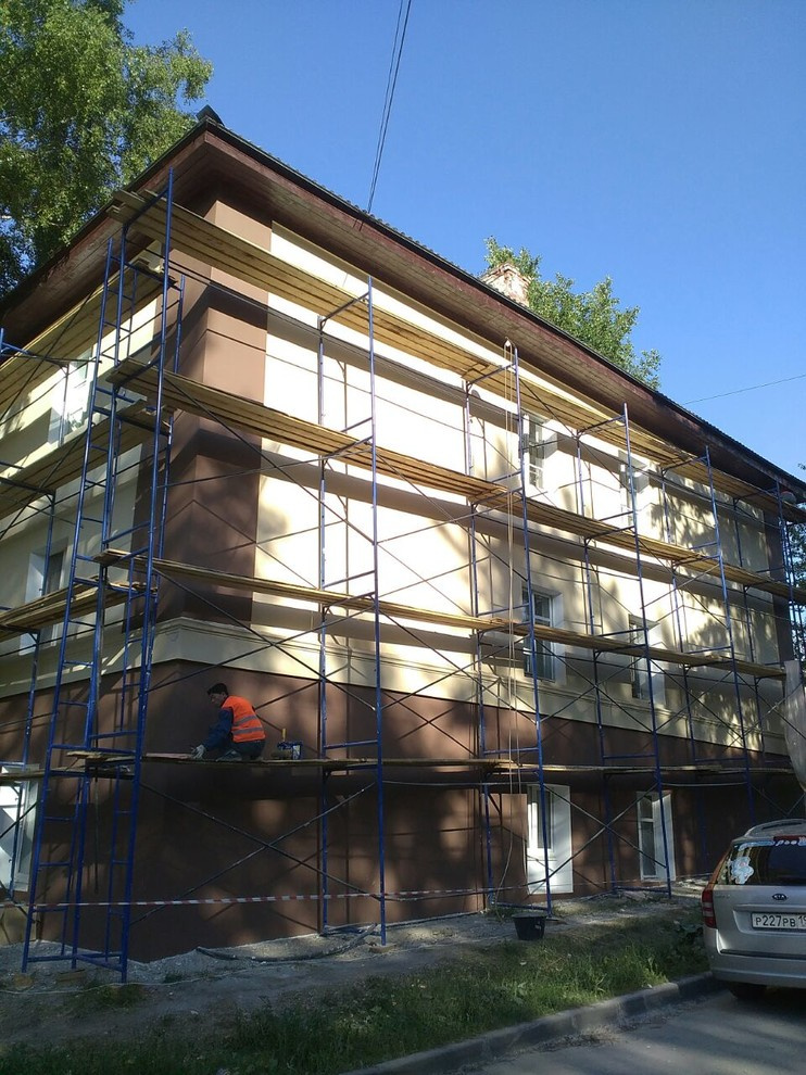 Фасад многоквартирного дома