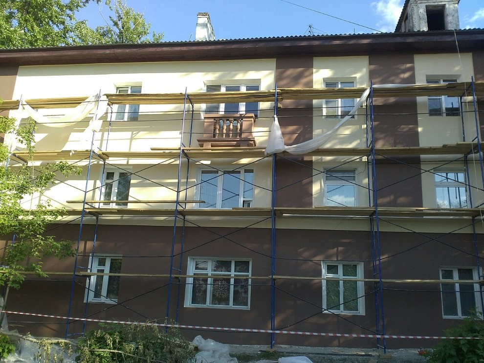 Фасад многоквартирного дома