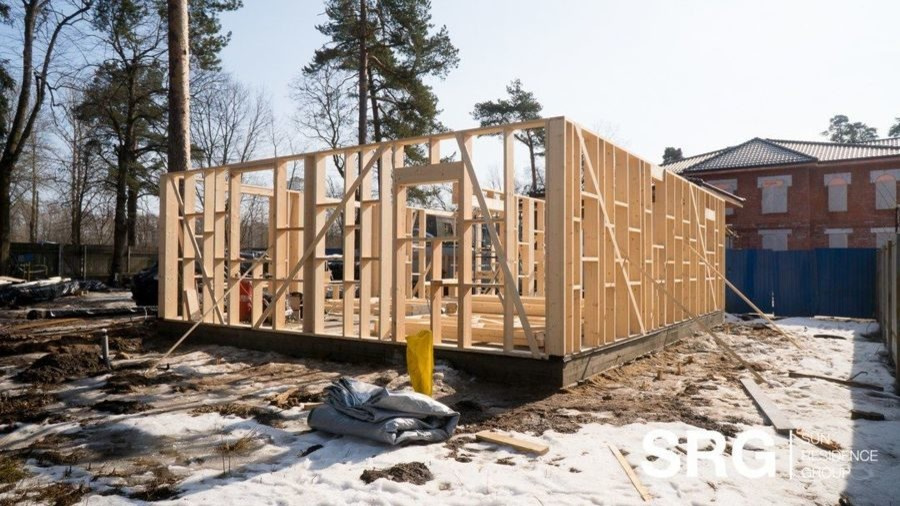Дом в стиле Barn House, г. Сестрорецк