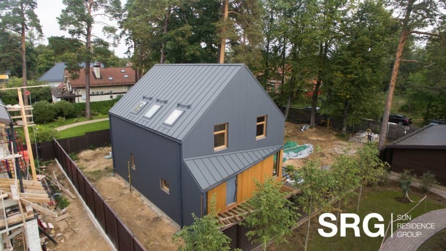 Дом в стиле Barn House, г. Сестрорецк
