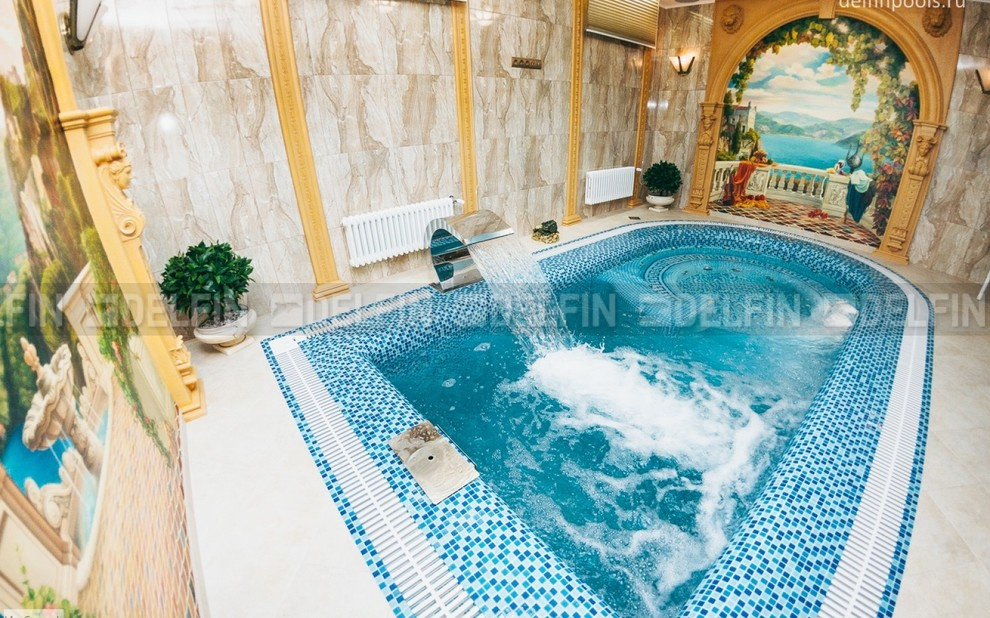 Мозаичный СПА бассейн