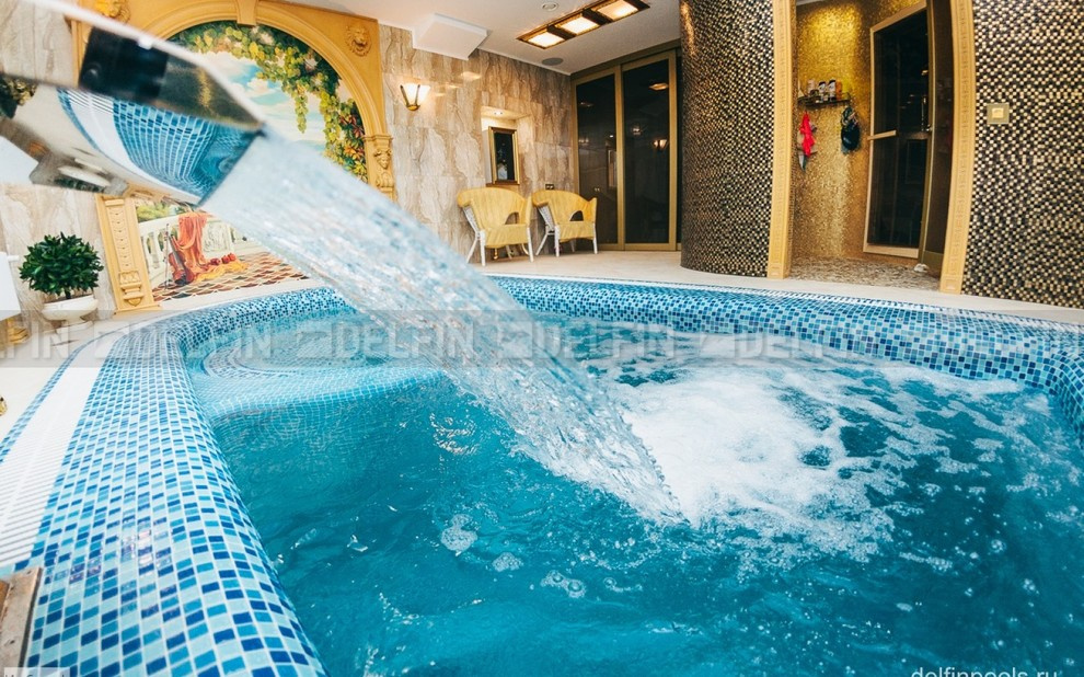 Мозаичный СПА бассейн