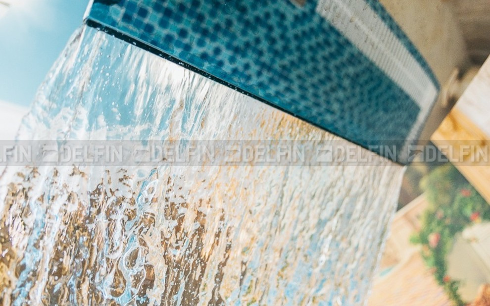 Мозаичный СПА бассейн