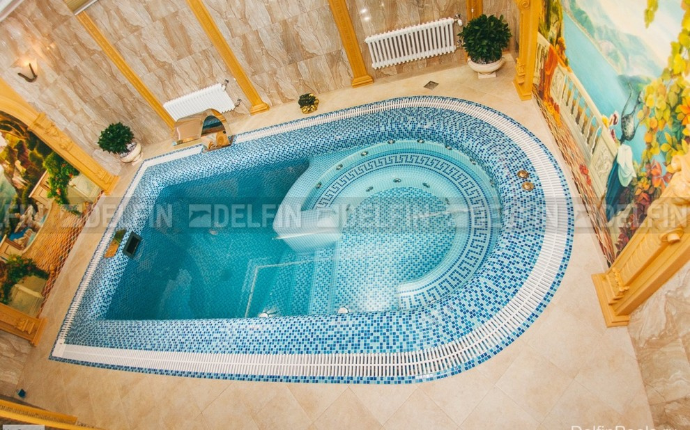 Мозаичный СПА бассейн