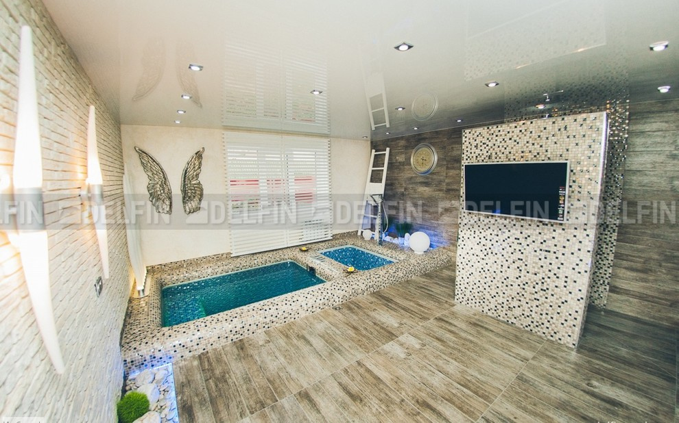 Бассейны с разнотемпературными чашами