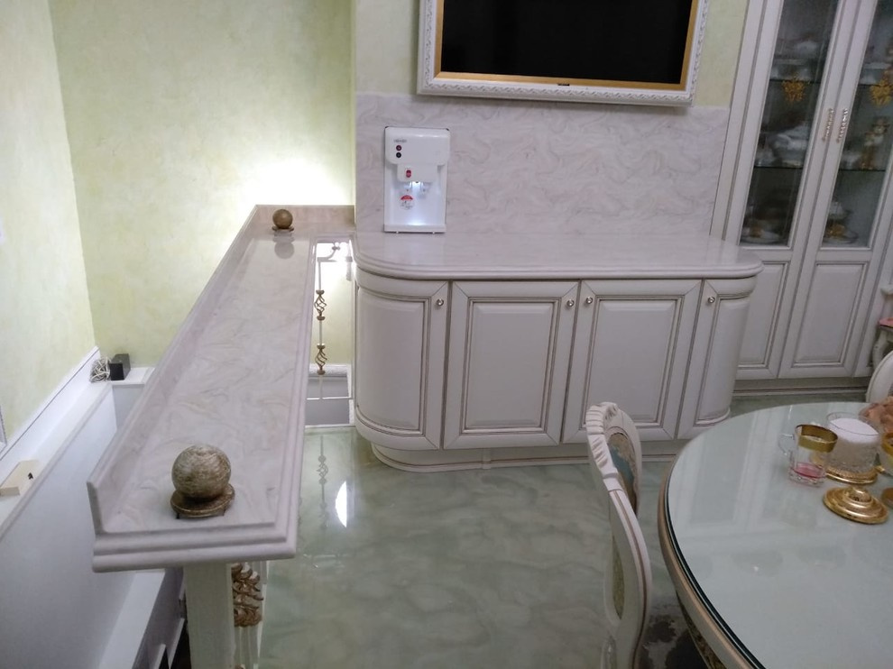 Обложка проекта: Столешница + Стеновые панели