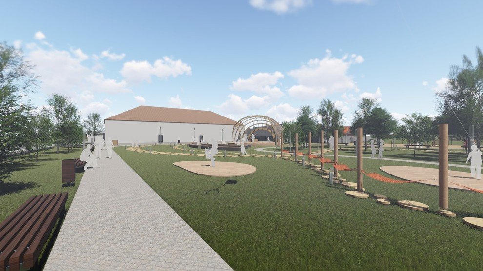 Организация зеленых пространств, ул. Шиллера, Тюмень