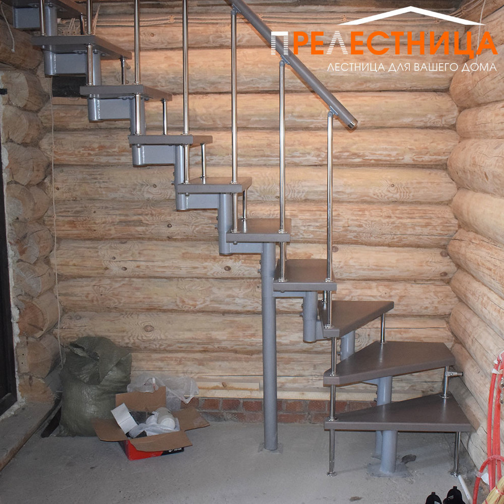 Сборная модульная лестница на второй этаж ЛЕГО - 6