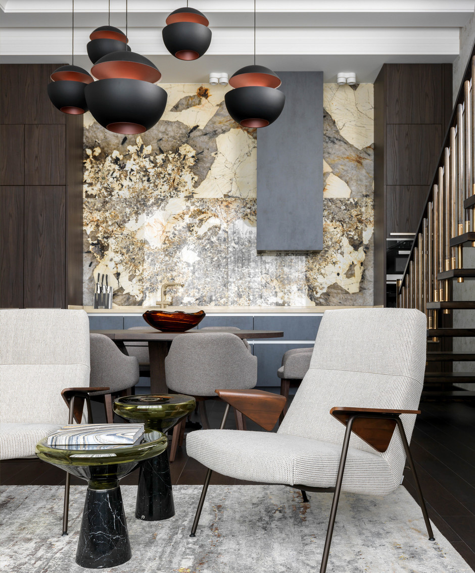 Обложка проекта: Пентхаус в Краснодаре с открытой террасой