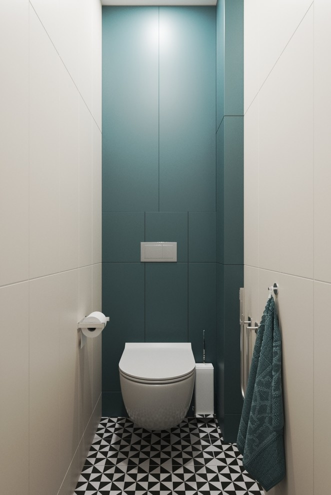 Проект ванной комнаты в типовой "Ульяновке"