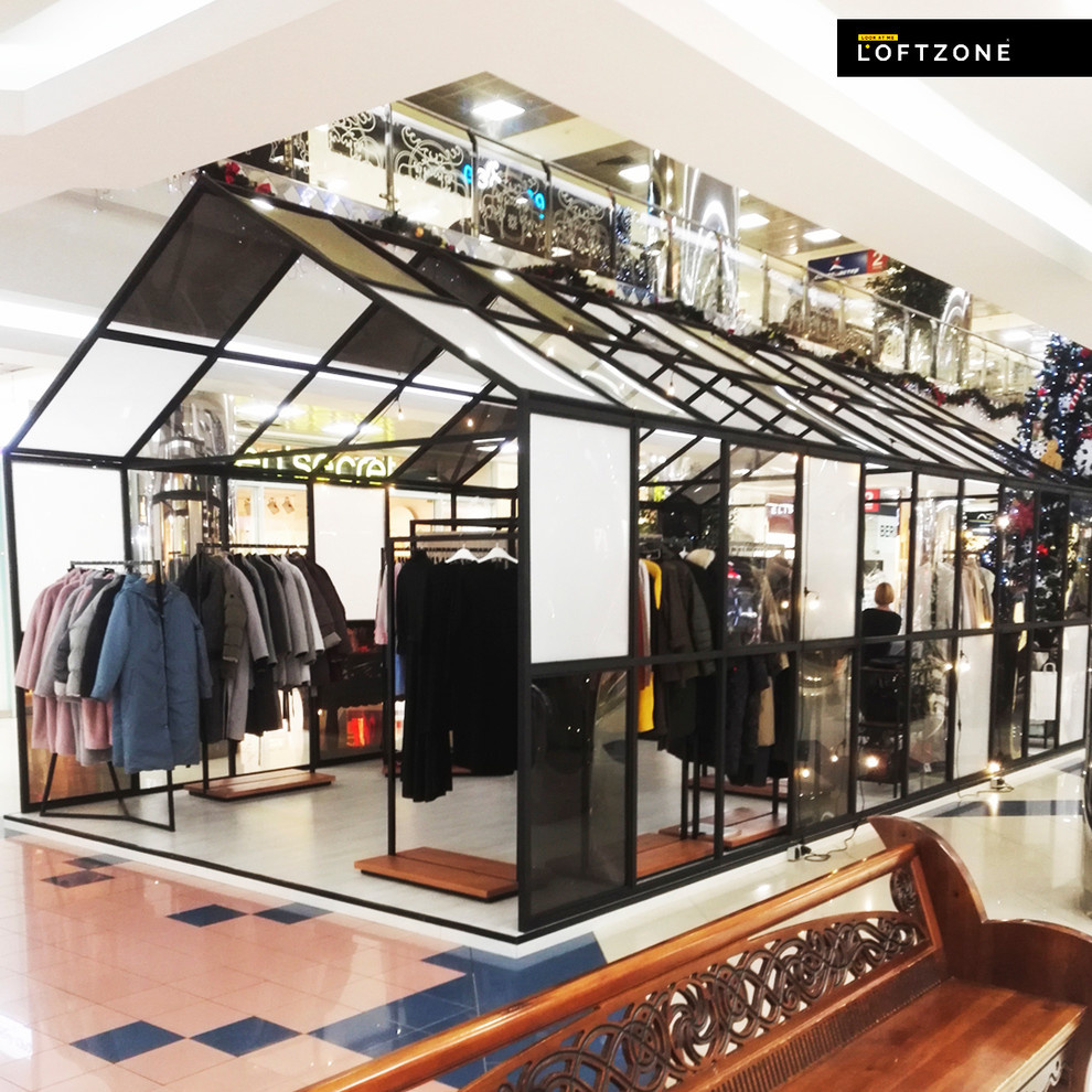 Дом - павильон в стиле Лофт