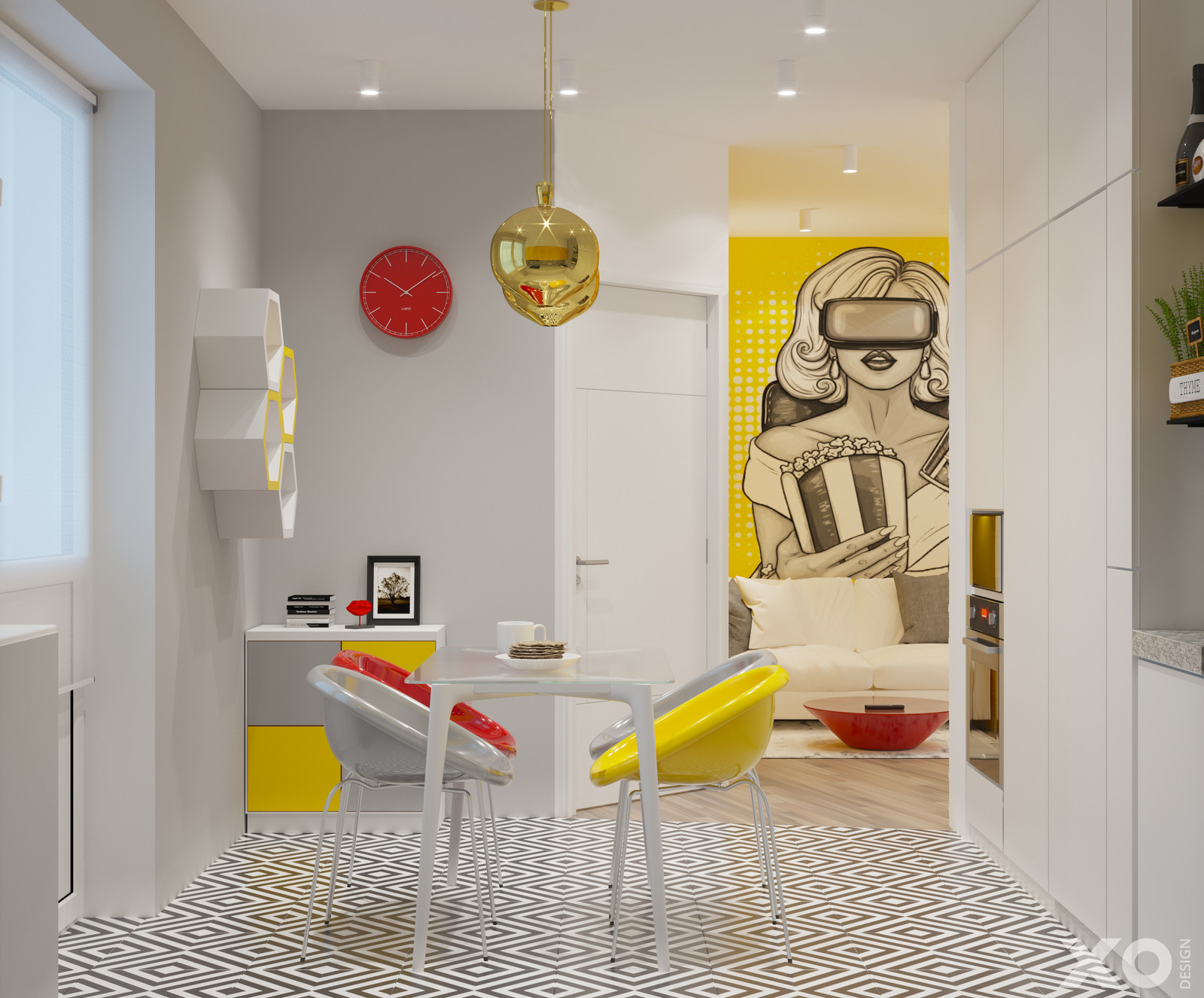 Pop-Art XO Design