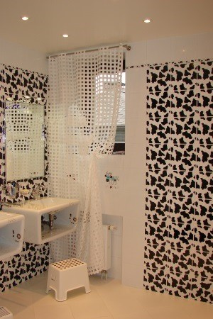 Обложка проекта: Чёрно-белый интерьер