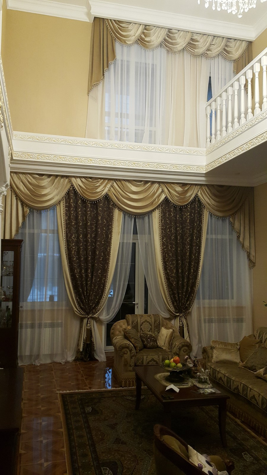 Гостинно-столовая зона, поселок Желнино