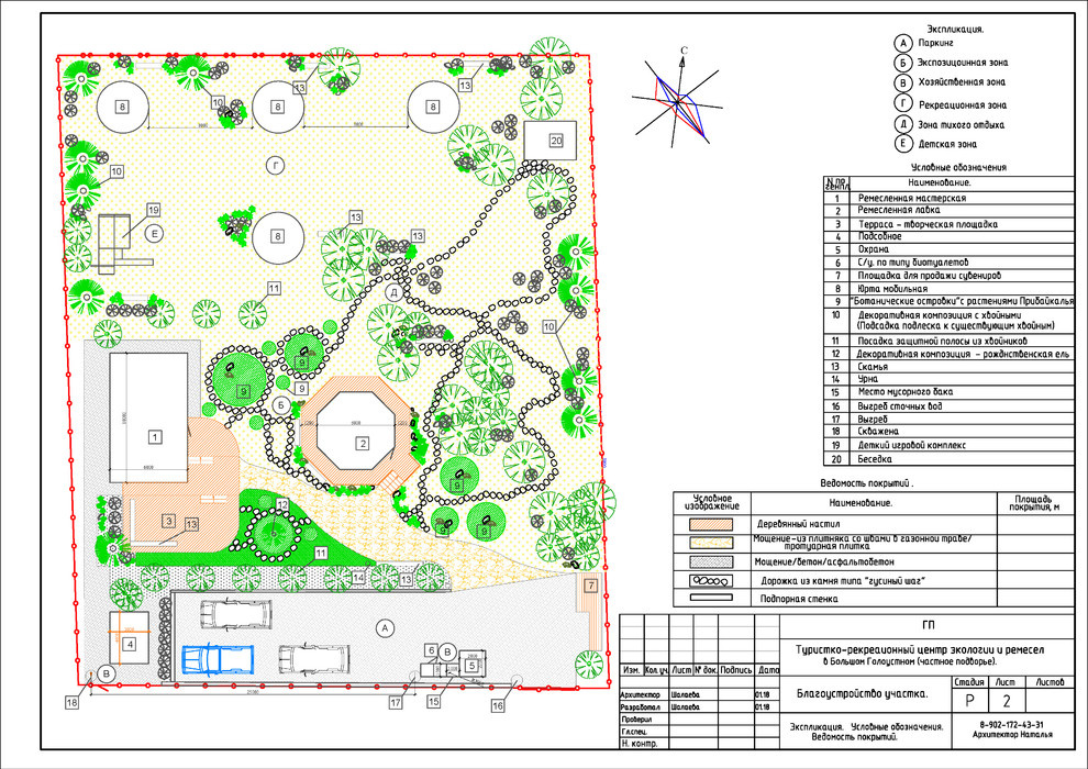 Обложка проекта: Туристко-рекреационный центр экологии и ремесел в Большом Голоустном.