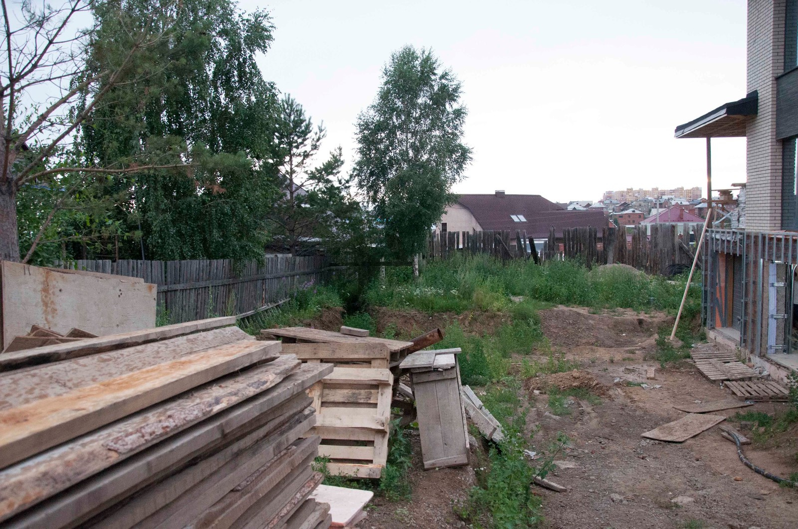 Ландшафтный проект в поселке "Солнечный 2"