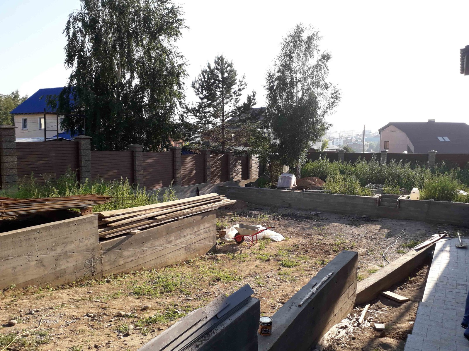 Ландшафтный проект в поселке "Солнечный 2"