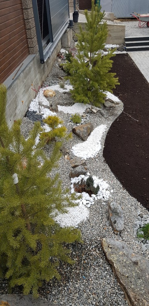 Ландшафтный проект в поселке "Солнечный 2"