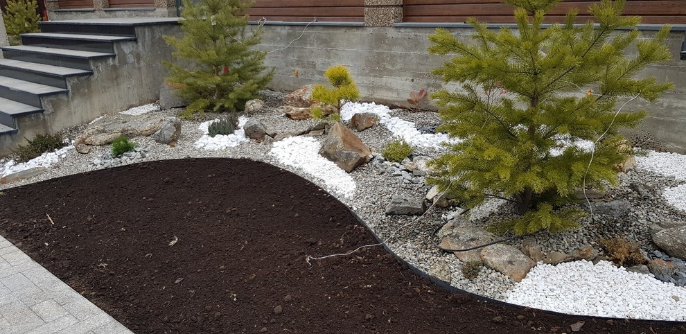 Ландшафтный проект в поселке "Солнечный 2"