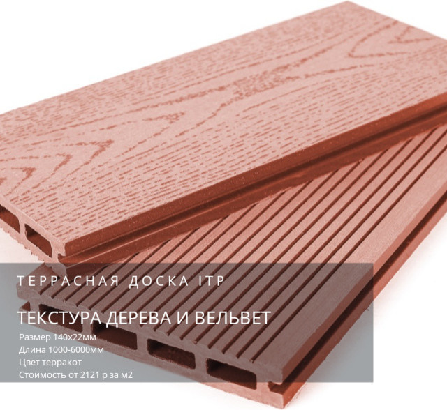 Террасная доска дпк