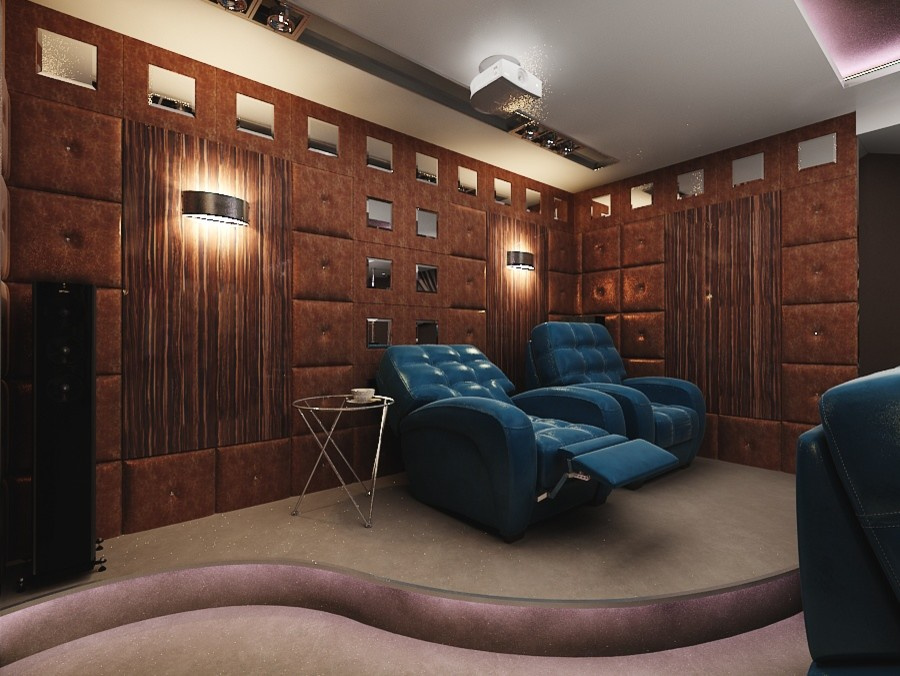 Кинозал в частных апартаментах