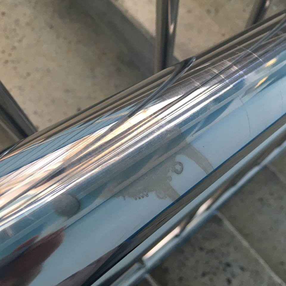 Реставрация изделия из металла после химического ожога