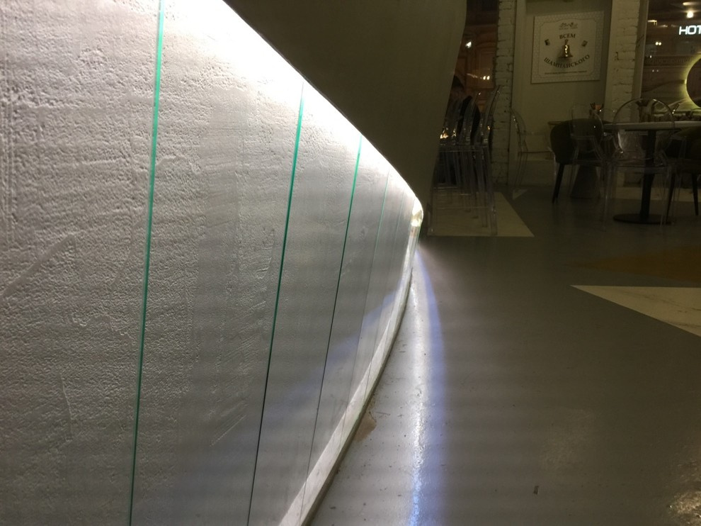 Барная стойка из микробетона