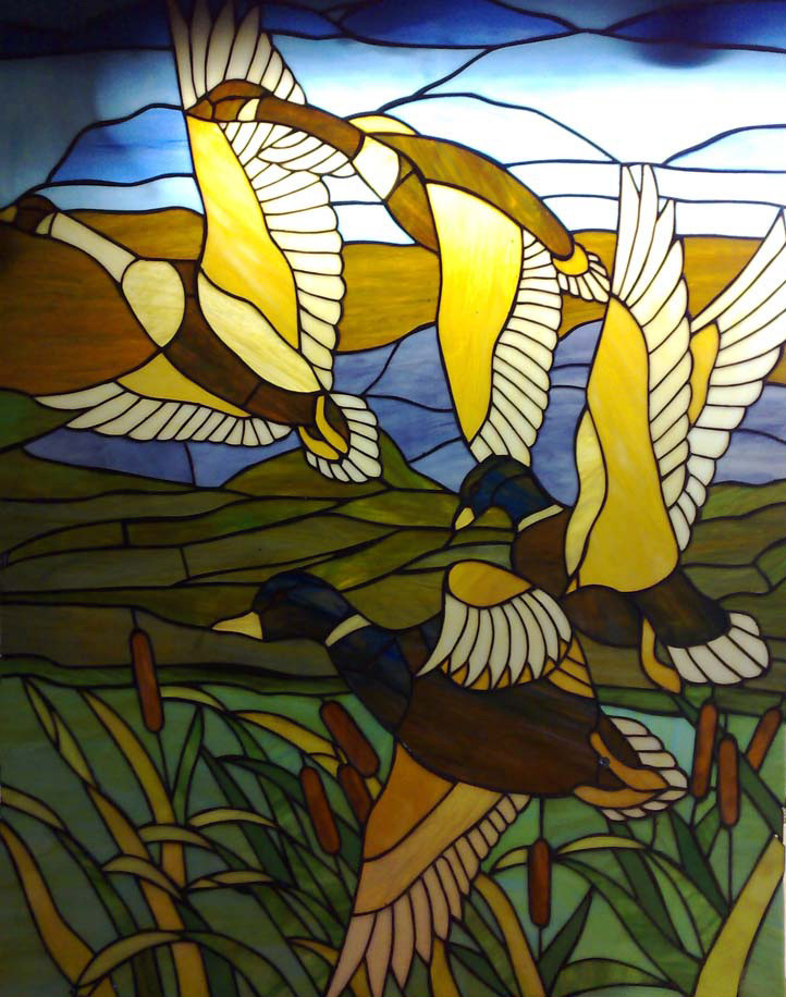 Витражные вставки