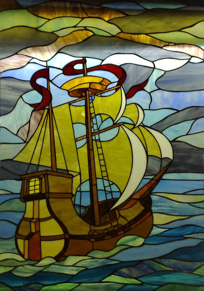 Витражные вставки