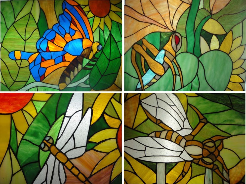 Витражные вставки