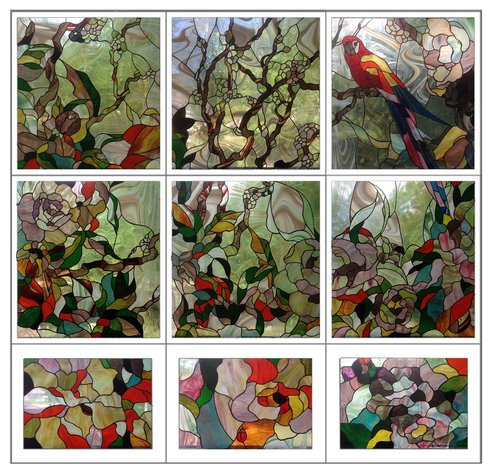 Витражные вставки