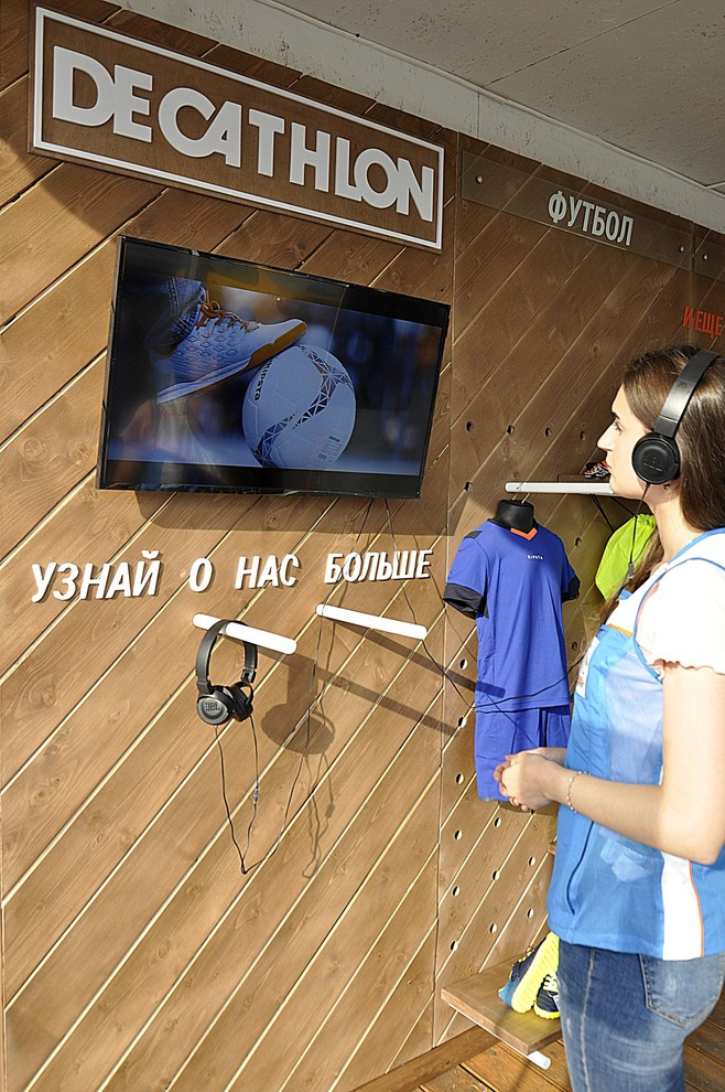 Реализация дизайн-проекта магазина-контейнера "Декатлон" в г. Королёв