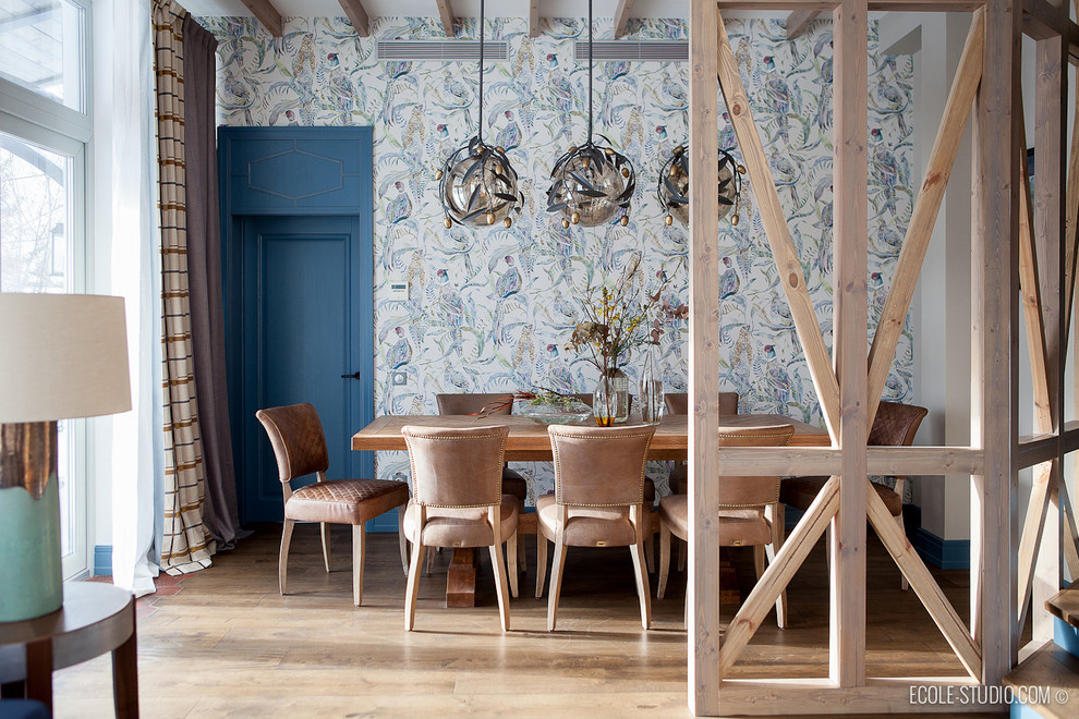 Дачный дом на Новой Риге с летней и зимней гостиной