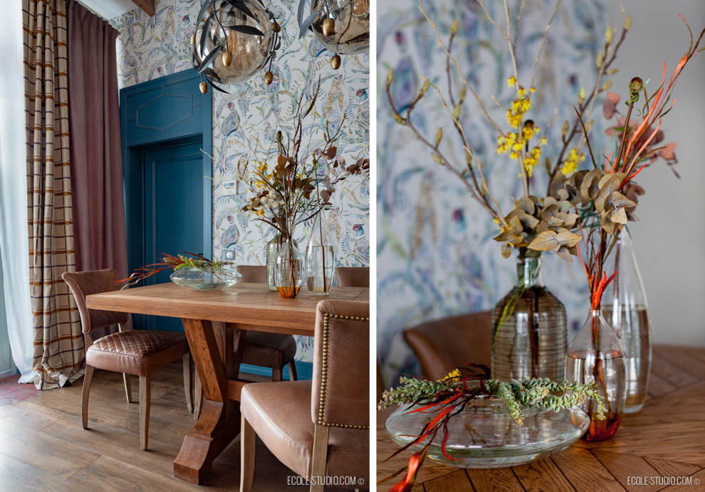 Дачный дом на Новой Риге с летней и зимней гостиной