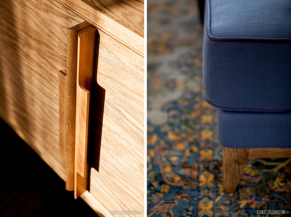 Дачный дом на Новой Риге с летней и зимней гостиной