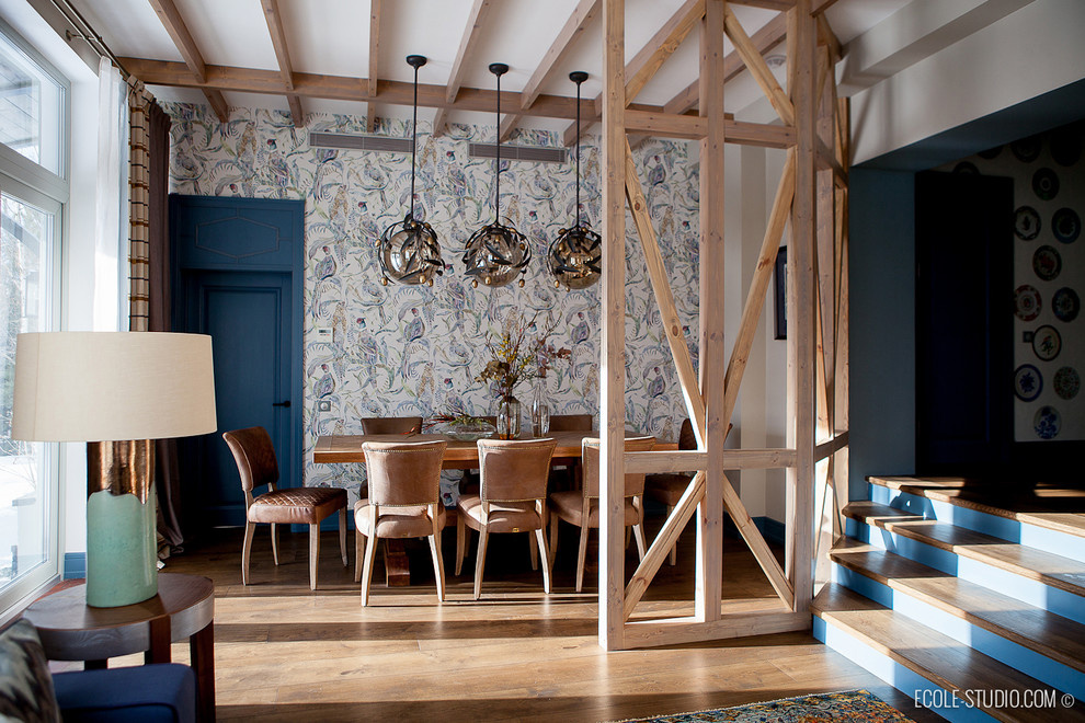 Дачный дом на Новой Риге с летней и зимней гостиной