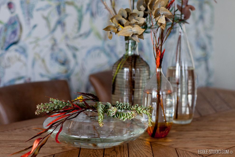 Дачный дом на Новой Риге с летней и зимней гостиной