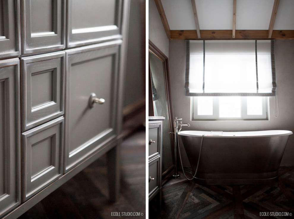 Дачный дом на Новой Риге с летней и зимней гостиной