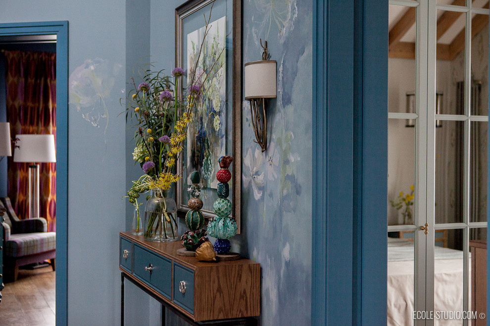 Дачный дом на Новой Риге с летней и зимней гостиной